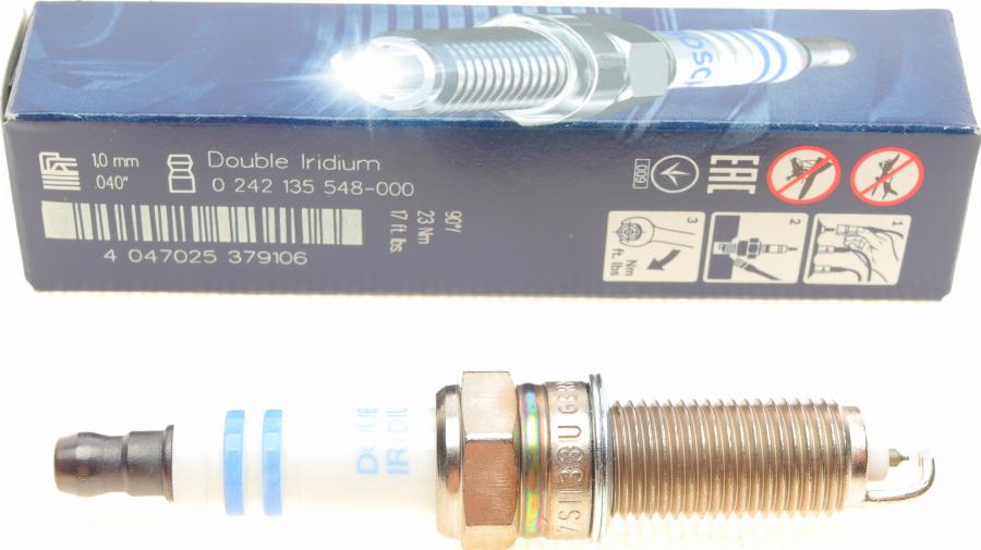 BOSCH 0 242 135 548 - Spark Plug autospares.lv