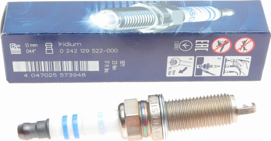 BOSCH 0 242 129 522 - Spark Plug autospares.lv