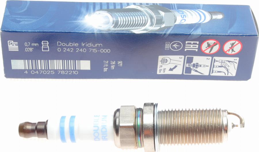 BOSCH 0 242 240 715 - Spark Plug autospares.lv