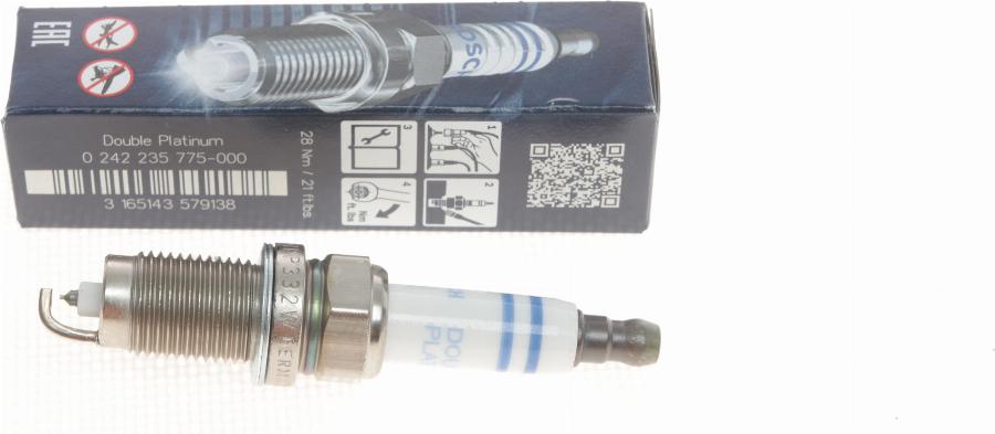 BOSCH 0 242 235 775 - Spark Plug autospares.lv