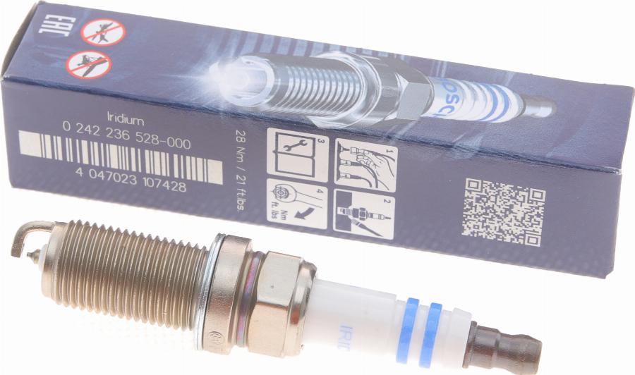 BOSCH 0 242 236 528 - Spark Plug autospares.lv