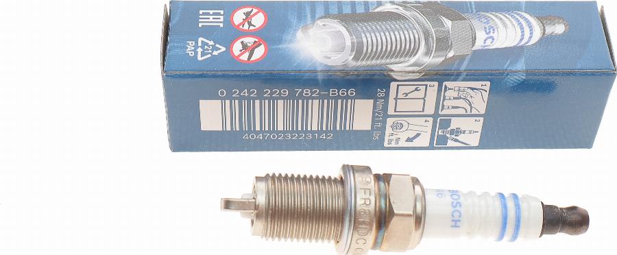 BOSCH 0 242 229 782 - Spark Plug autospares.lv