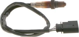 BOSCH 0 258 986 738 - Lambda Sensor autospares.lv