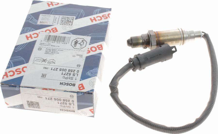 BOSCH 0 258 005 271 - Lambda Sensor autospares.lv