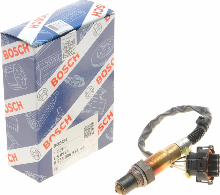 BOSCH 0 258 006 924 - Lambda Sensor autospares.lv