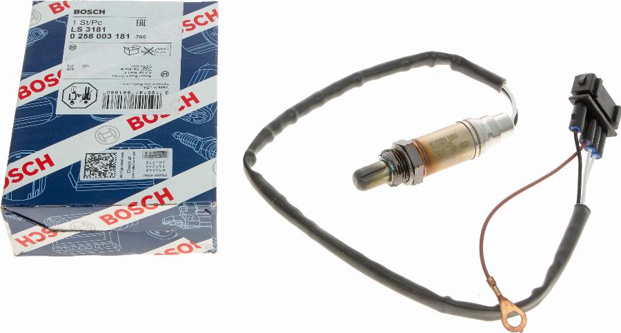 BOSCH 0 258 003 181 - Lambda Sensor autospares.lv