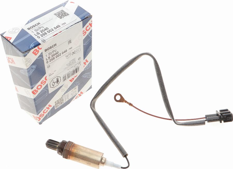 BOSCH 0 258 002 040 - Lambda Sensor autospares.lv