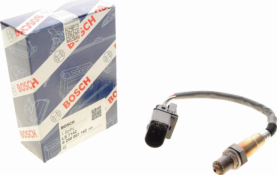 BOSCH 0 258 007 142 - Lambda Sensor autospares.lv