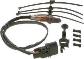 BOSCH 0 258 007 357 - Lambda Sensor autospares.lv