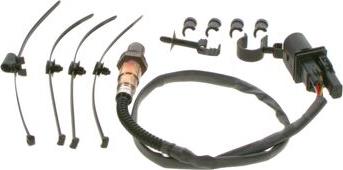 BOSCH 0 258 007 357 - Lambda Sensor autospares.lv