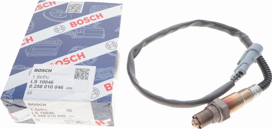 BOSCH 0 258 010 046 - Lambda Sensor autospares.lv