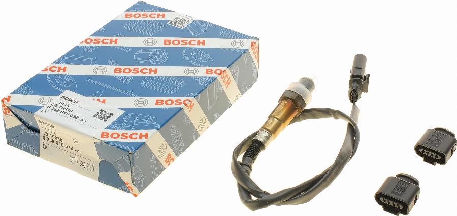 BOSCH 0 258 010 038 - Lambda Sensor autospares.lv