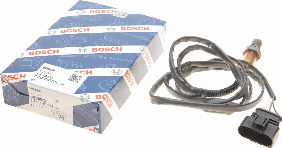 BOSCH 0 258 010 073 - Lambda Sensor autospares.lv