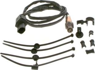 BOSCH 0 258 017 180 - Lambda Sensor autospares.lv