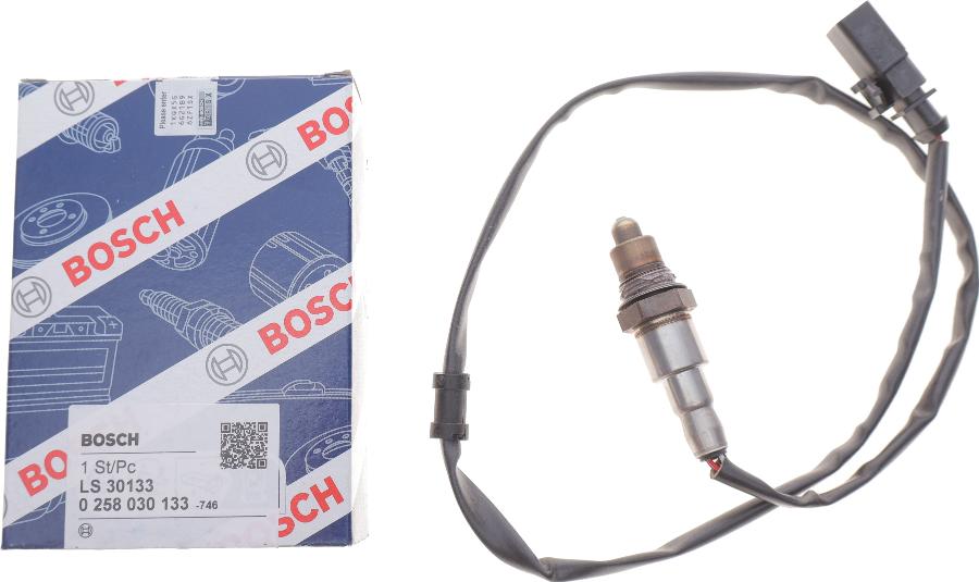 BOSCH 0 258 030 133 - Lambda Sensor autospares.lv