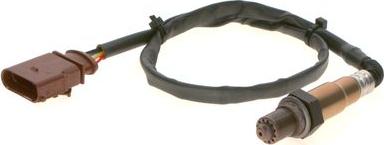 BOSCH 0 258 027 195 - Lambda Sensor autospares.lv