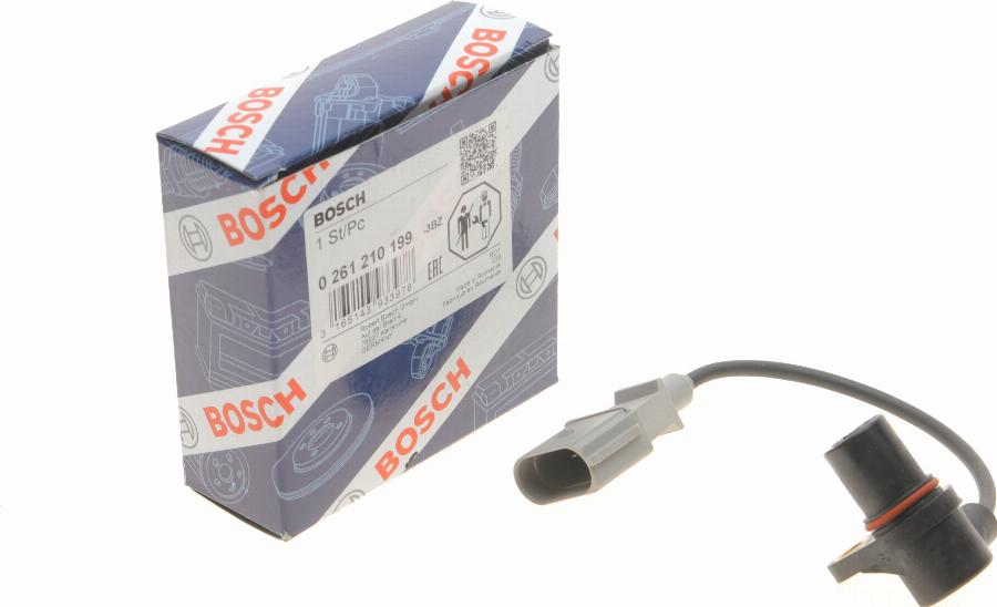 BOSCH 0 261 210 199 - Sensor, crankshaft pulse autospares.lv