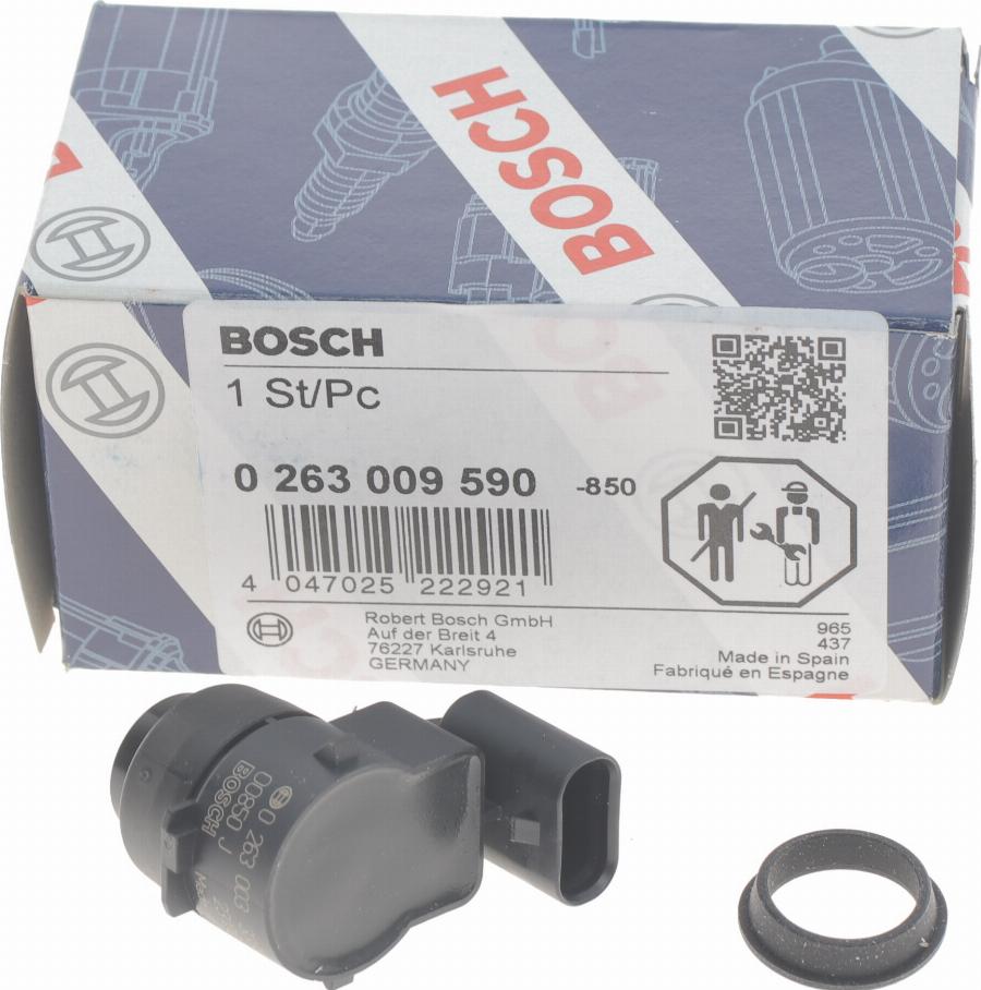 BOSCH 0 263 009 590 - Sensor, parking assist autospares.lv