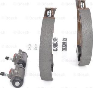 BOSCH 0 204 114 592 - Brake Shoe Set autospares.lv