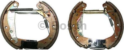 BOSCH 0 204 114 544 - Brake Shoe Set autospares.lv