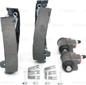 BOSCH 0 204 114 641 - Brake Shoe Set autospares.lv