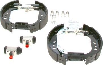 BOSCH 0 204 114 706 - Brake Shoe Set autospares.lv