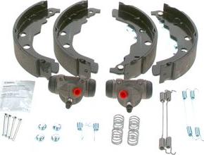 BOSCH 0 204 113 669 - Brake Shoe Set autospares.lv