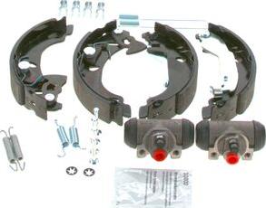 BOSCH 0 204 113 672 - Brake Shoe Set autospares.lv