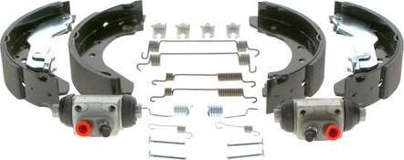 BOSCH 0 204 113 701 - Brake Shoe Set autospares.lv