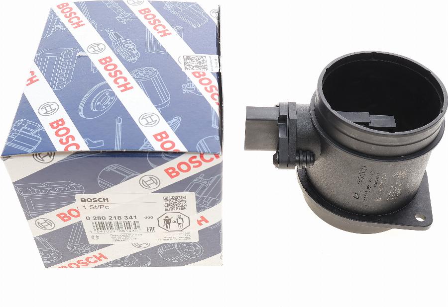 BOSCH 0 280 218 341 - Air Mass Sensor autospares.lv