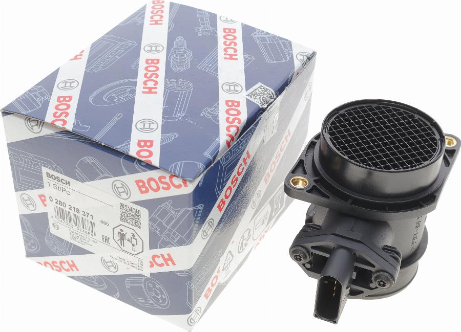 BOSCH 0 280 218 371 - Air Mass Sensor autospares.lv