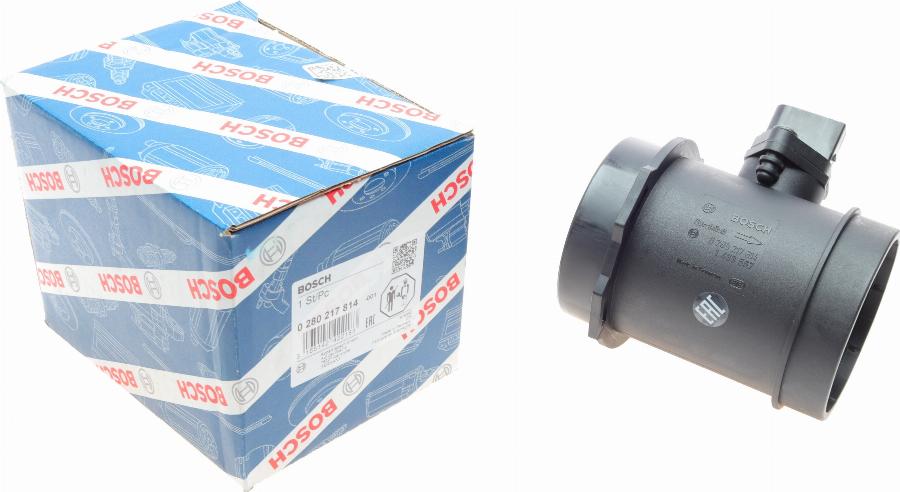 BOSCH 0 280 217 814 - Air Mass Sensor autospares.lv