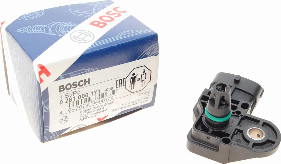 BOSCH 0 281 006 171 - Sensor autospares.lv