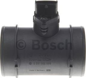 BOSCH 0 281 002 598 - Air Mass Sensor autospares.lv