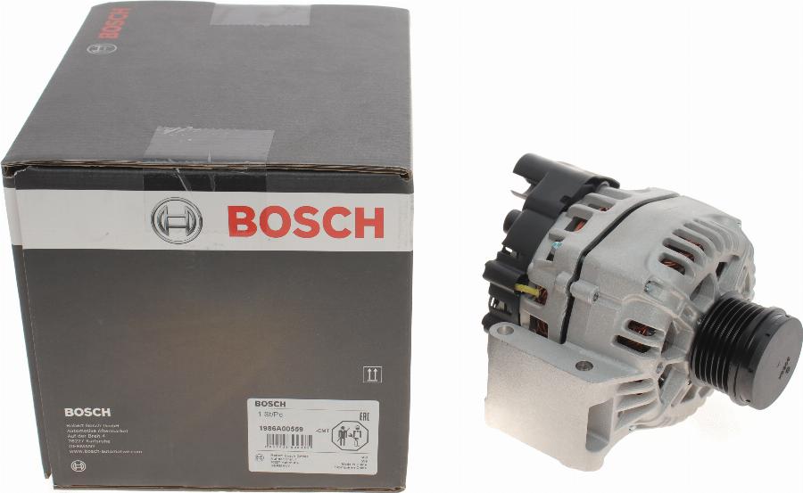 BOSCH 1 986 A00 559 - Alternator autospares.lv