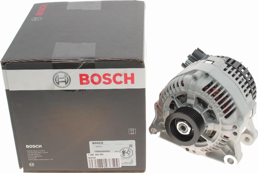 BOSCH 1 986 A00 564 - Alternator autospares.lv