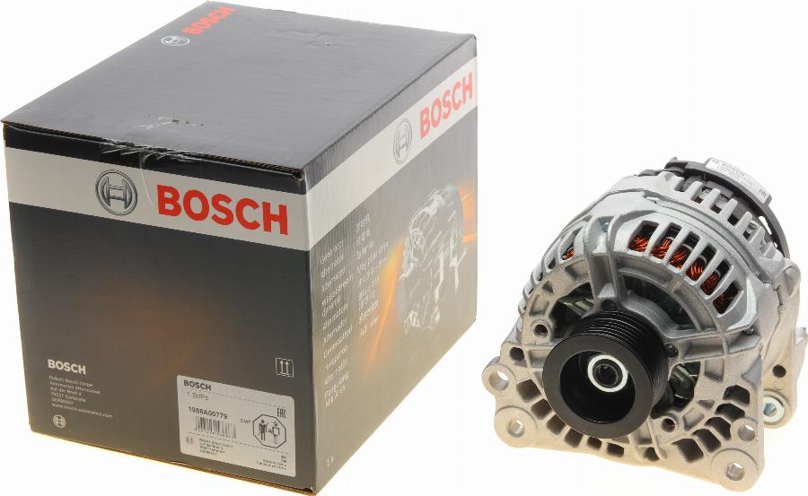 BOSCH 1 986 A00 779 - Alternator autospares.lv