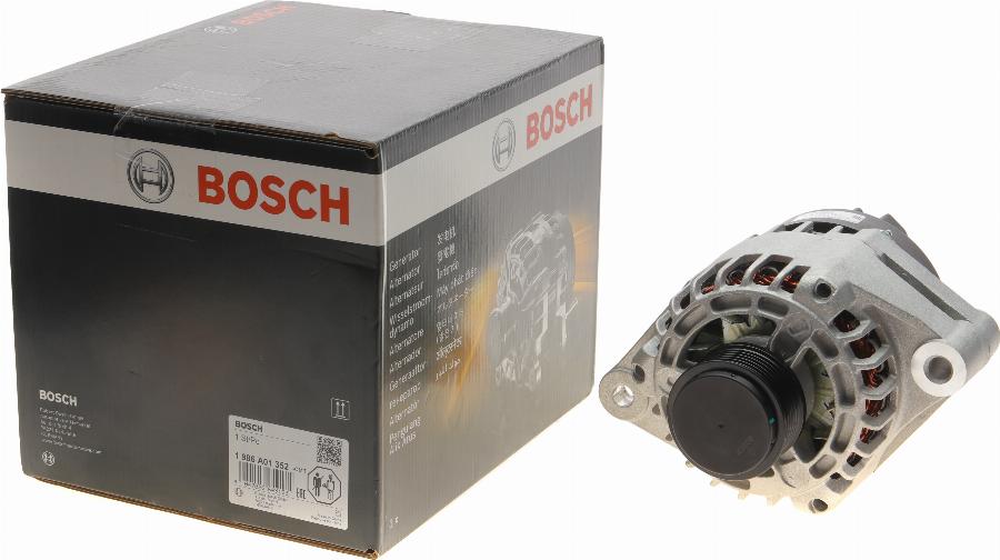 BOSCH 1 986 A01 352 - Alternator autospares.lv