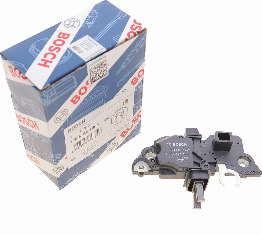 BOSCH 1 986 AE0 066 - Voltage regulator, alternator autospares.lv