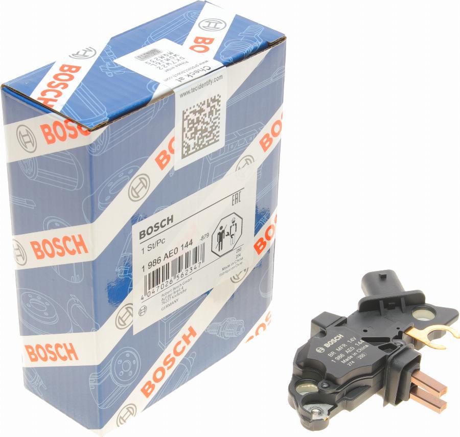 BOSCH 1 986 AE0 144 - Voltage regulator, alternator autospares.lv