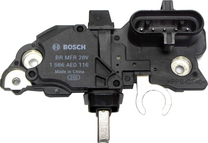 BOSCH 1 986 AE0 116 - Voltage regulator, alternator autospares.lv