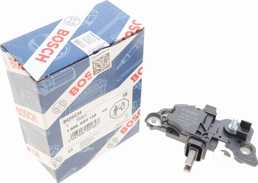 BOSCH 1 986 AE0 128 - Voltage regulator, alternator autospares.lv