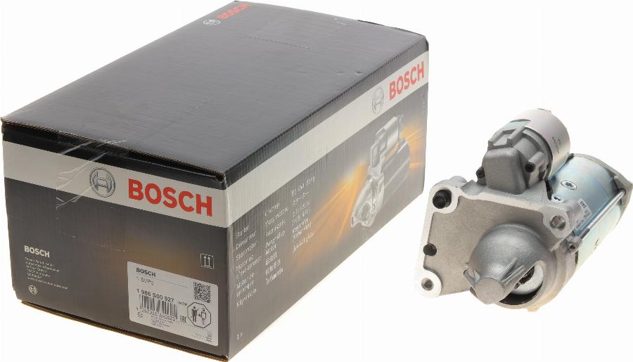 BOSCH 1 986 S00 927 - Starter autospares.lv