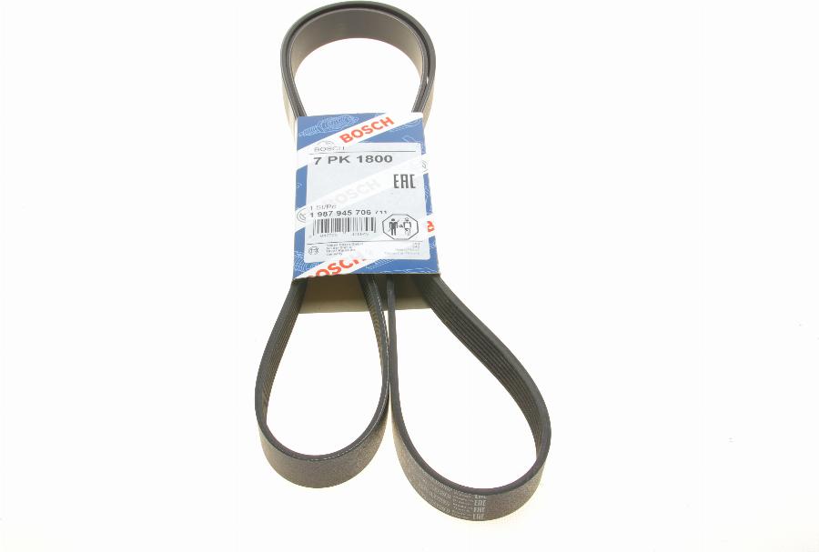 BOSCH 1 987 945 706 - V-Ribbed Belt autospares.lv