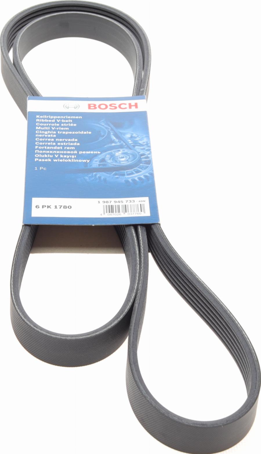 BOSCH 1 987 945 733 - V-Ribbed Belt autospares.lv