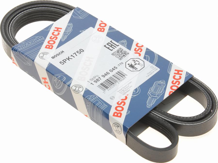 BOSCH 1 987 946 045 - V-Ribbed Belt autospares.lv