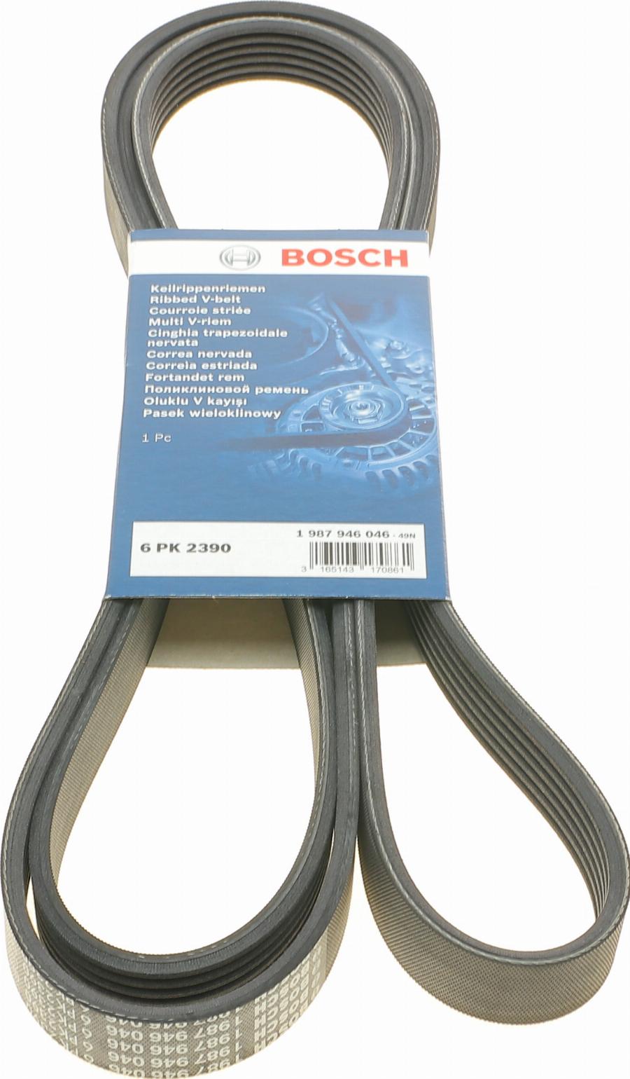 BOSCH 1 987 946 046 - V-Ribbed Belt autospares.lv