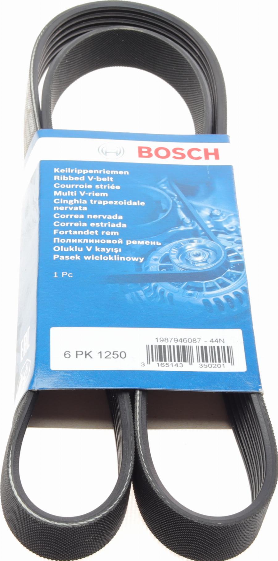 BOSCH 1 987 946 087 - V-Ribbed Belt autospares.lv