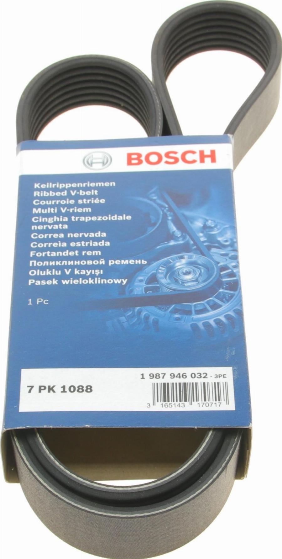 BOSCH 1 987 946 032 - V-Ribbed Belt autospares.lv