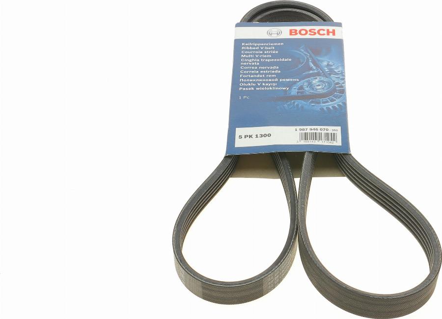 BOSCH 1 987 946 070 - V-Ribbed Belt autospares.lv